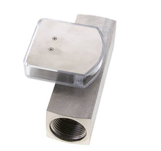 Débitmètre à section variable G1'' en acier inoxydable pour huile 2-8 l/min 300 bar