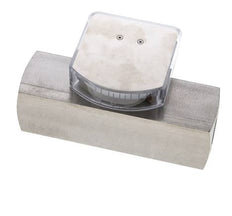 Débitmètre à section variable G1'' en acier inoxydable pour huile 3-10 l/min 300 bar