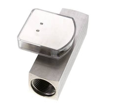 Débitmètre à section variable G1'' en acier inoxydable pour huile 8-24 l/min 300 bar