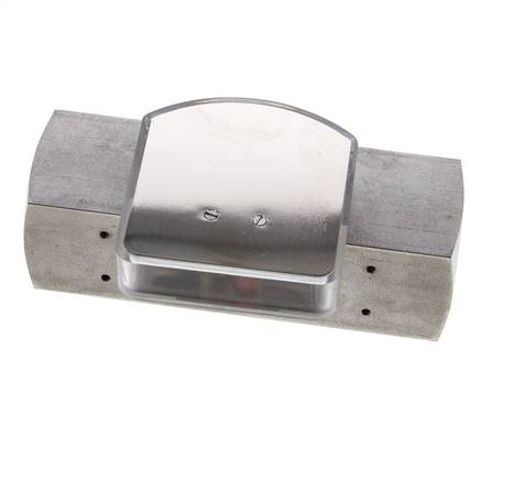 Débitmètre à section variable G1'' en acier inoxydable pour huile 10-30 l/min 300 bar