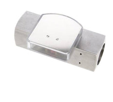 Débitmètre à section variable G1'' en acier inoxydable pour huile 15-45 l/min 300 bar