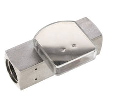Débitmètre à section variable G1'' en acier inoxydable pour huile 35-110 l/min 300 bar