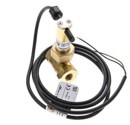 Contrôleur de débit à palette en ligne 2.3-4.7 l/min 100 bar G1/4'' laiton