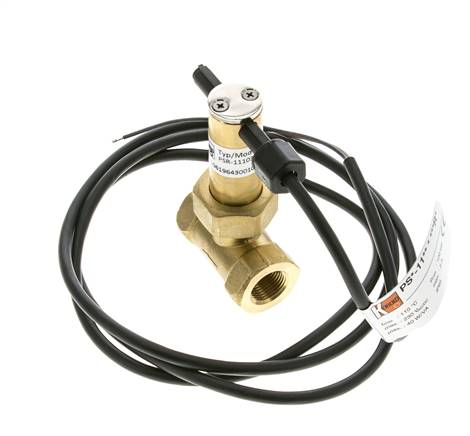 Contrôleur de débit à palette en ligne 2.8-6 l/min 100 bar G3/8'' laiton