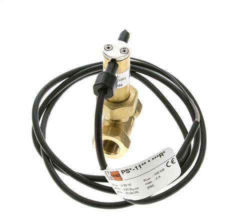 Contrôleur de débit à palette en ligne 2.8-6 l/min 100 bar G3/8'' laiton