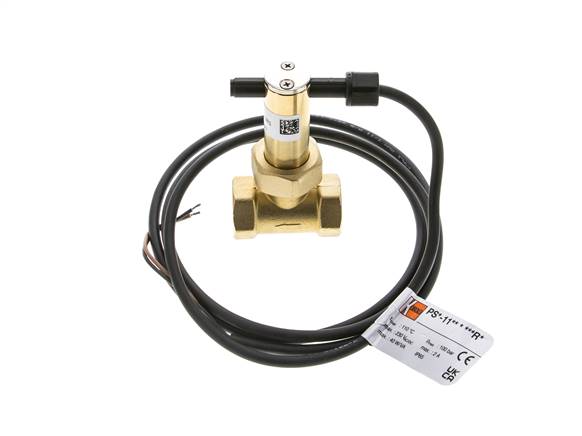 Contrôleur de débit à palette en ligne 2.7-6.4 l/min 100 bar G1/2'' laiton