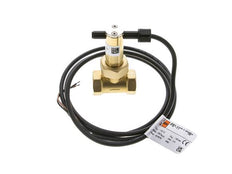 Contrôleur de débit à palette en ligne 2.7-6.4 l/min 100 bar G1/2'' laiton