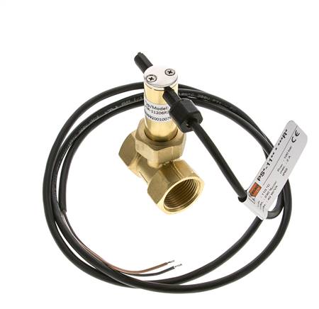 Contrôleur de débit à palette en ligne 7.7-13.4 l/min 100 bar G3/4'' laiton