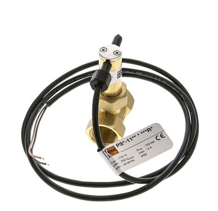 Contrôleur de débit à palette en ligne 7.7-13.4 l/min 100 bar G3/4'' laiton