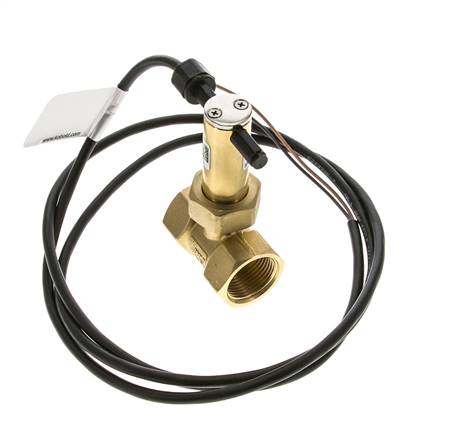 Contrôleur de débit à palette en ligne 7.7-13.4 l/min 100 bar G3/4'' laiton
