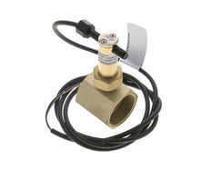 Contrôleur de débit à palette en ligne 22-38.6 l/min 25 bar G1 1/4'' laiton