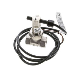 Contrôleur de débit à palette en ligne 2.3-4.7 l/min 250 bar G1/4'' acier inoxydable