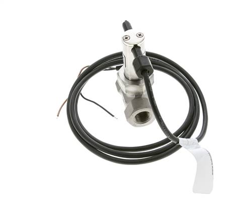 Contrôleur de débit à palette en ligne 2.8-6 l/min 250 bar G3/8'' acier inoxydable
