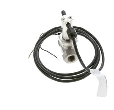 Contrôleur de débit à palette en ligne 2.8-6 l/min 250 bar G3/8'' acier inoxydable