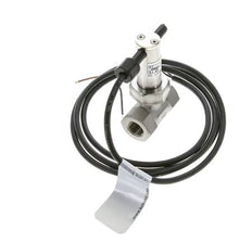 Contrôleur de débit à palette en ligne 2.8-6 l/min 250 bar G3/8'' acier inoxydable