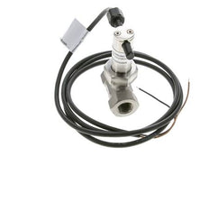 Contrôleur de débit à palette en ligne 2.8-6 l/min 250 bar G3/8'' acier inoxydable