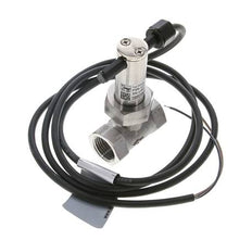 Contrôleur de débit à palette en ligne 2.5-6.4 l/min 250 bar G1/2'' acier inoxydable