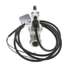 Contrôleur de débit à palette en ligne 2.5-6.4 l/min 250 bar G1/2'' acier inoxydable