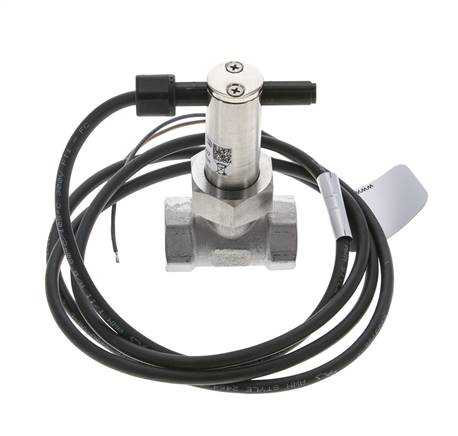 Contrôleur de débit à palette en ligne 2.5-6.4 l/min 250 bar G1/2'' acier inoxydable