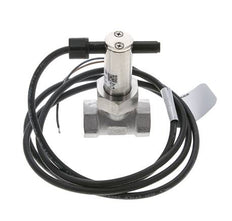 Contrôleur de débit à palette en ligne 2.5-6.4 l/min 250 bar G1/2'' acier inoxydable