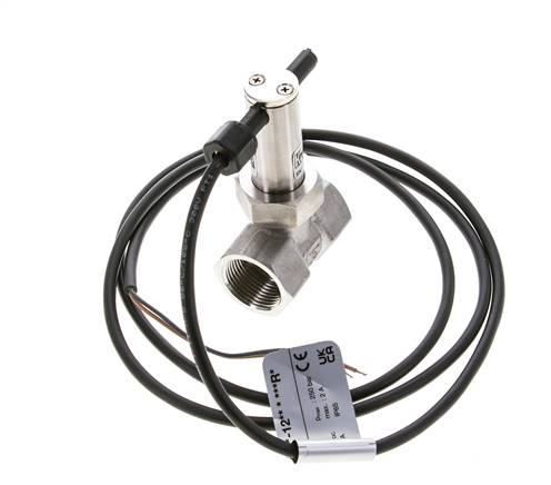 Contrôleur de débit à palette en ligne 7.7-13.4 l/min 250 bar G3/4'' acier inoxydable