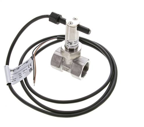 Contrôleur de débit à palette en ligne 7.7-13.4 l/min 250 bar G3/4'' acier inoxydable