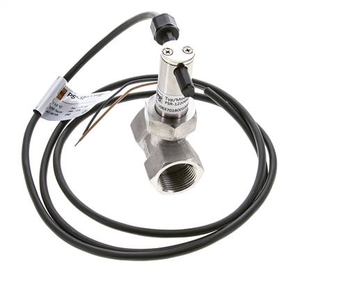 Contrôleur de débit à palette en ligne 7.7-13.4 l/min 250 bar G3/4'' acier inoxydable