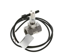 Contrôleur de débit à palette en ligne 7.4-18.2 l/min 250 bar G1'' acier inoxydable