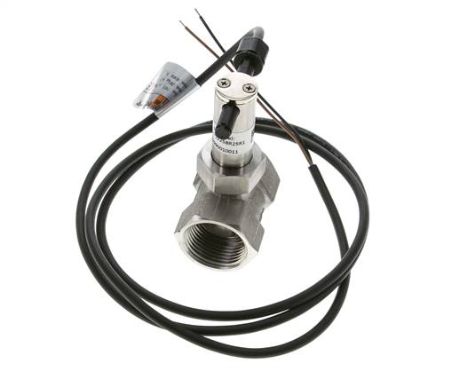 Contrôleur de débit à palette en ligne 7.4-18.2 l/min 250 bar G1'' acier inoxydable