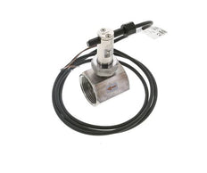 Contrôleur de débit à palette en ligne 22-38.6 l/min 40 bar G1 1/4'' acier inoxydable