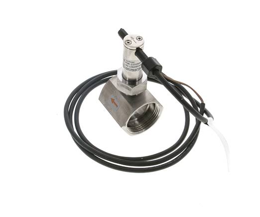 Contrôleur de débit à palette en ligne 22-38.6 l/min 40 bar G1 1/4'' acier inoxydable