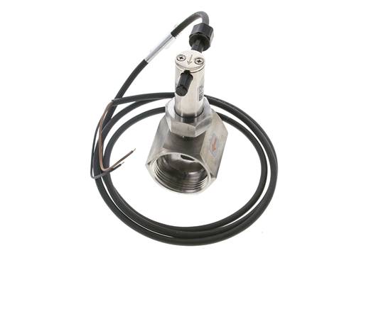 Contrôleur de débit à palette en ligne 22-38.6 l/min 40 bar G1 1/4'' acier inoxydable