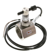Contrôleur de débit à palette en ligne 34.8-64.2 l/min 40 bar G1 1/2'' acier inoxydable