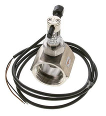 Contrôleur de débit à palette en ligne 34.8-64.2 l/min 40 bar G1 1/2'' acier inoxydable