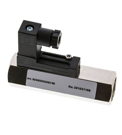 Contrôleur de débit à section variable pour huile 0.5-1.6 l/min 300 bar G1/2'' en laiton