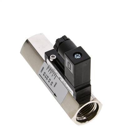 Contrôleur de débit à section variable pour huile 0.8-3 l/min 300 bar G1/2'' en laiton
