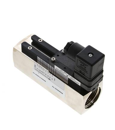 Contrôleur de débit à section variable pour huile 5-15 l/min 250 bar G1'' en laiton