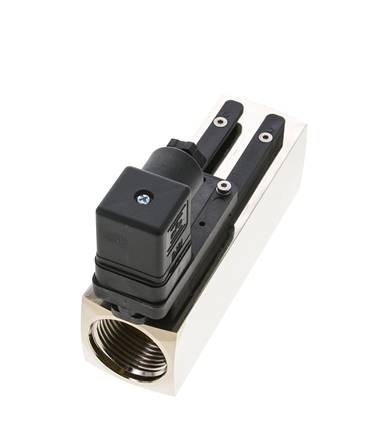 Contrôleur de débit à section variable pour huile 10-30 l/min 250 bar G1'' en laiton