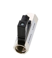 Contrôleur de débit à section variable pour eau 0.8-3.2 l/min 300 bar G1/2'' en laiton