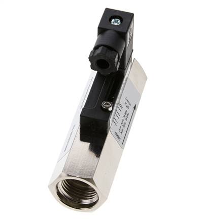 Contrôleur de débit à section variable pour eau 0.8-3.2 l/min 300 bar G1/2'' en laiton