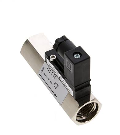 Contrôleur de débit à section variable pour eau 2-7 l/min 300 bar G1/2'' en laiton