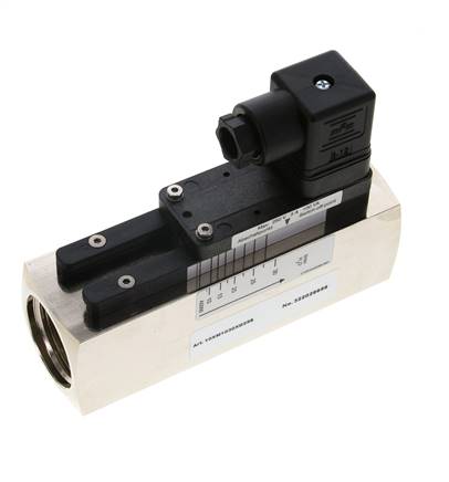 Contrôleur de débit à section variable pour eau 10-30 l/min 250 bar G1'' en laiton