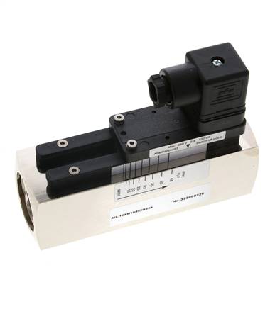 Contrôleur de débit à section variable pour eau 15-45 l/min 250 bar G1'' en laiton