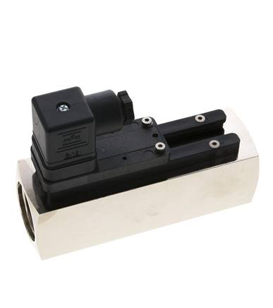 Contrôleur de débit à section variable pour eau 15-45 l/min 250 bar G1'' en laiton