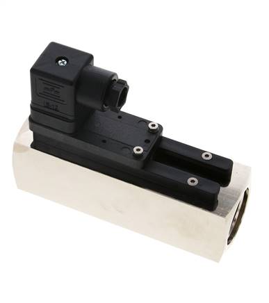 Contrôleur de débit à section variable pour eau 15-45 l/min 250 bar G1'' en laiton