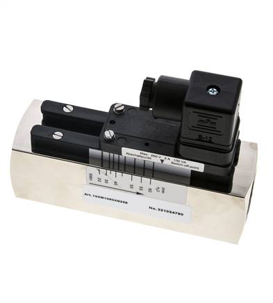 Contrôleur de débit à section variable pour eau 20-60 l/min 250 bar G1'' en laiton
