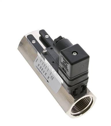 Contrôleur de débit à section variable pour eau 30-90 l/min 250 bar G1'' en laiton