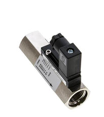 Contrôleur de débit à section variable pour huile 0.5-1.6 l/min 350 bar G1/2'' en acier inoxydable