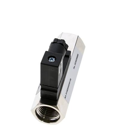 Contrôleur de débit à section variable pour huile 0.5-1.6 l/min 350 bar G1/2'' en acier inoxydable