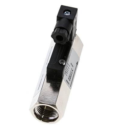 Contrôleur de débit à section variable pour huile 0.5-1.6 l/min 350 bar G1/2'' en acier inoxydable